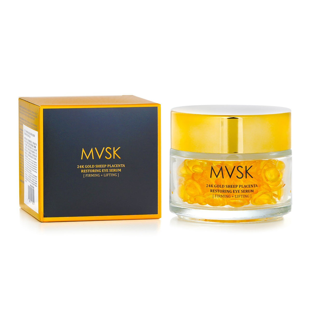 MVSK 24K Gold Sheep Placenta — сыворотка для кожи вокруг глаз в капсулах, 72 шт. Франция