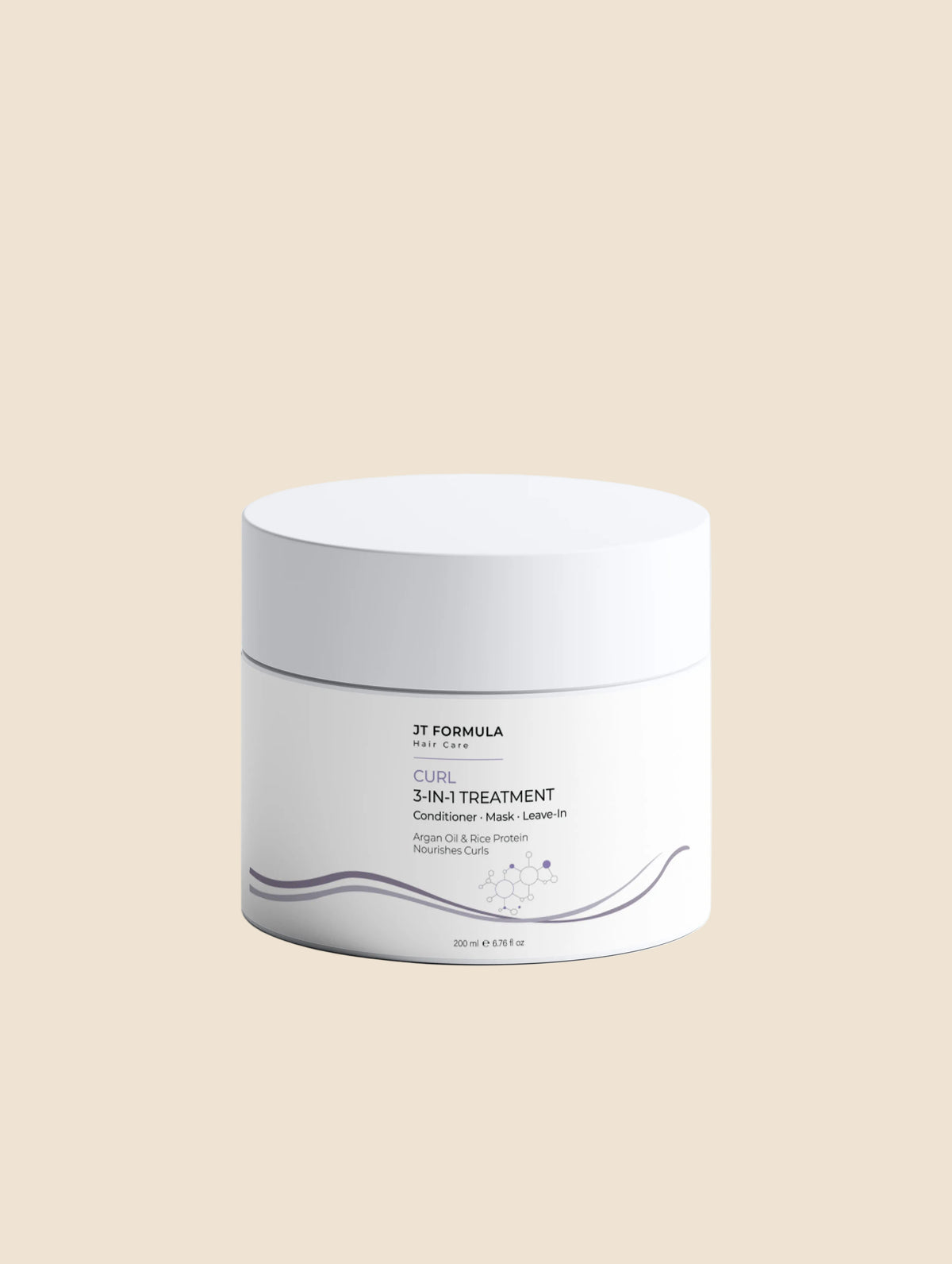 Tratamiento 3 en 1 para cabello ondulado y rizado